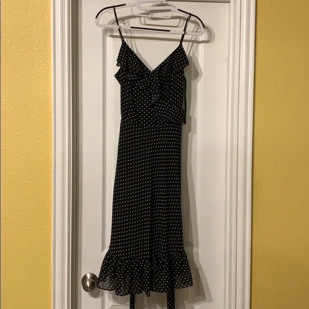 Polka Dot Spaghetti Strap Dress